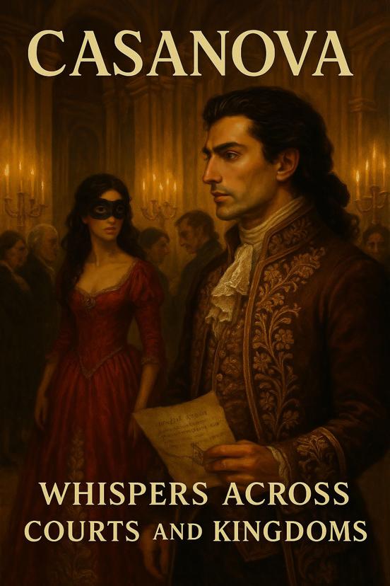In the shadows of exile, Giacomo's heart is heavy with the weight of loss and uncertainty. Fleeing the opulent canals of Venice, he finds refuge in the bustling streets of Marseilles, cloaked in a false identity and haunted by the memory of Lucia, the woman he loves. Believing her either dead or imprisoned after their ill-fated escape, he immerses himself in the clandestine world of a secret French diplomatic network. As he navigates the treacherous political landscapes of Paris, Warsaw, and Vienna, whispers of conspiracy swirl around him, drawing him closer to the truth about Lucia. When fate finally intertwines their paths once more, the reunion crackles with electric tension, yet danger lurks in every shadow. As empires teeter on the brink of chaos, Giacomo and Lucia stand together on a rooftop at dawn, their hearts entwined by hope, yet torn apart by the duties that bind them to their respective causes. In a world where loyalty is fleeting and betrayal is a breath away, they must confront the ultimate choice: fight for their love or sacrifice it for the greater good.